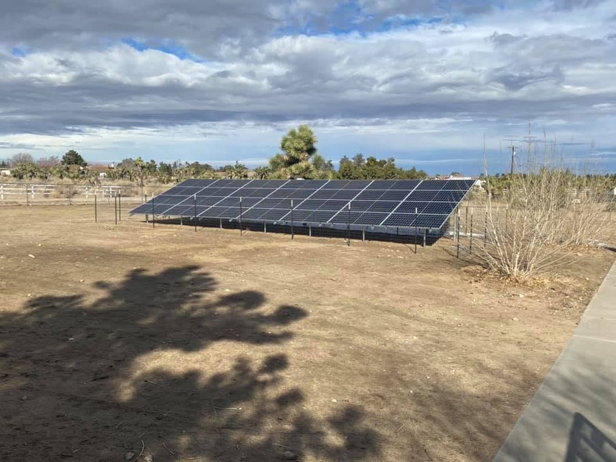 10.53 kW in Phelan, CA installed by Van Mierlo Builders and Solar